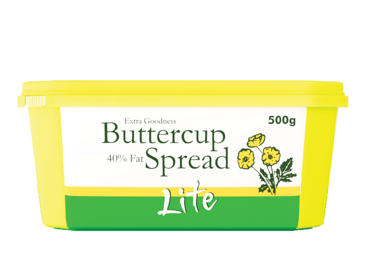 BUTTERCUP LITE SPREAD 500G X 24TUB